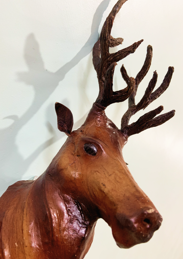 Deer Head Wall Hanging showpiece for Home Decoration - Image 3