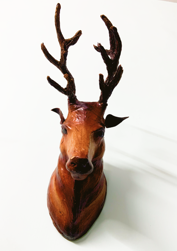Deer Head Wall Hanging showpiece for Home Decoration - Image 5